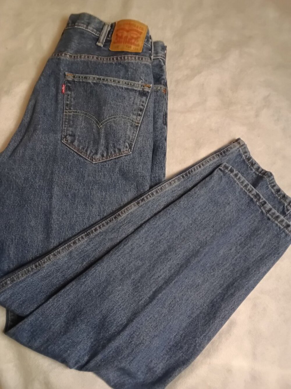 Levis 550 Jeans 38x34 Cotton Straight Leg Regular Fit Mexico